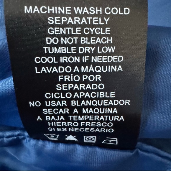 Hawke & Co. Diamond Quilted Barn Jacket Navy Size M - Picture 14 of 15